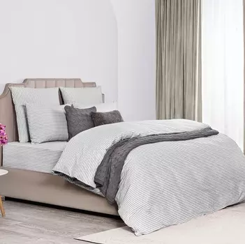 Простыня Medsleep Линдау светло-серый 180х220 см