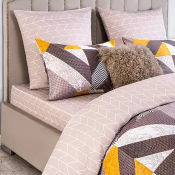 Простыня на резинке Estia Лафонт 160х200+30 см