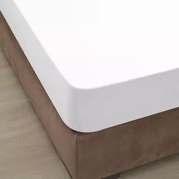 Простыня на резинке Ozdilek белый 160x200+30 см