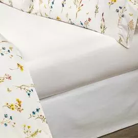 Простыня на резинке Togas Флоретта 200x200 см айвори