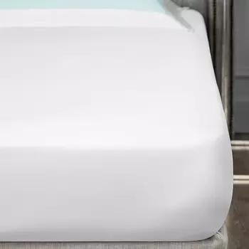 Простыня на резинке Togas Эдем белая 200x200+35 см