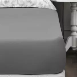 Простыня на резинке Togas Эллис коричневая 180х200 см