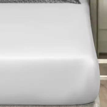 Простыня на резинке Togas Кеннет серая 200х200+30