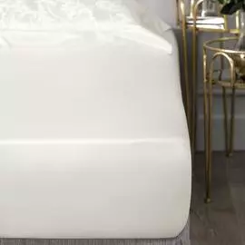 Простыня на резинке Togas Лара жемчужный 200x200 см