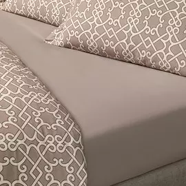 Простыня на резинке Togas Монограмма 180х200 см