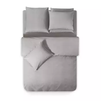 Простыня Sleepix Сакаи серый 220х240 см