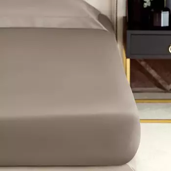 Простыня свободная Togas Сенса коричневый 300х300 см