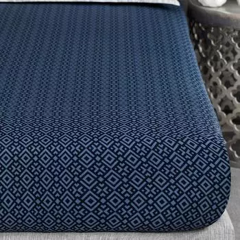 Простыня Togas Флевланд темно-синяя 240х270 см