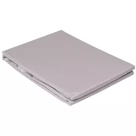 Простыня Wonne Traum Albert Grey серая 240х260 см