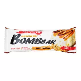 Протеиновый батончик Bombbar соленая карамель, 60 г