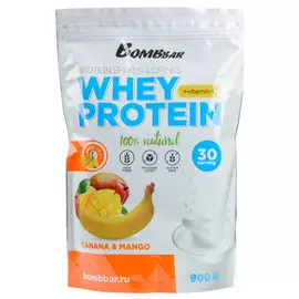 Протеиновый коктейль Bombbar Банан, манго 900 г