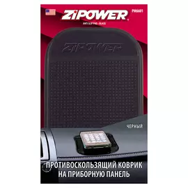 Противоскользящий коврик Zipower на приборную панель