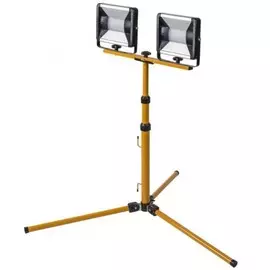 Прожектор Онлайт 2х50вт холодный на штативе