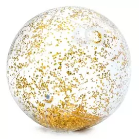 Прозрачные сияющие пляжные мячи Intex 71 см