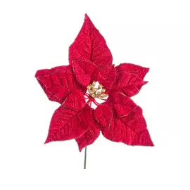Пуансеттия декоративная Bizzotto Classical 22,5 см