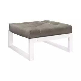 Пуф AS Алекс 81x75x43 белый/бейдж