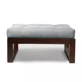 Пуф AS Алекс 81x75x43 орех/серый