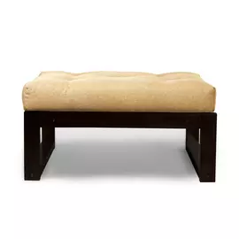 Пуф AS Алекс 81x75x43 венге/бежевый