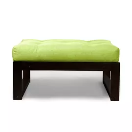 Пуф AS Алекс 81x75x43 венге/зеленый