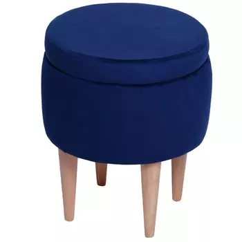 Пуф Dreambag Киото синий 36х40 см