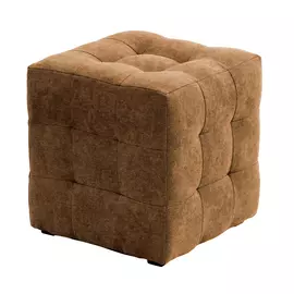 Пуф Dreambag лотос коричневый велюр 40х40х42
