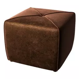 Пуф Dreambag Ника коричневый велюр 40х40х40 см