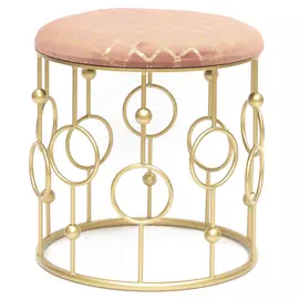 Пуф Glasar 35x35x38см