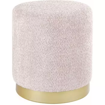 Пуф Glasar розовый 32х32х35 см