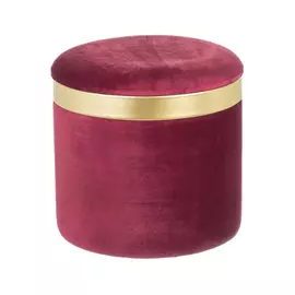 Пуф Glasar с крышкой 35x35x35 см