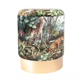 Пуф Glasar с крышкой 35x35x44 см