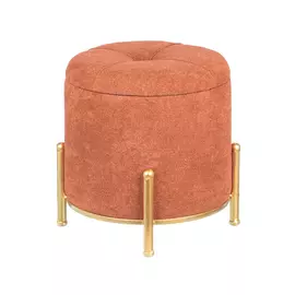 Пуф Glasar с крышкой 38x38x32 см