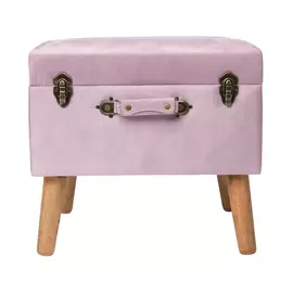 Пуф Glasar с отсеком для хранения 49x36x46 см