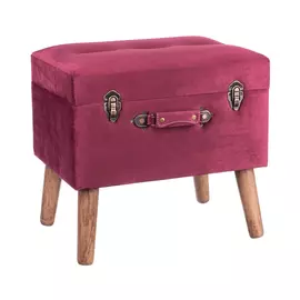 Пуф Glasar с отсеком для хранения 49x36x46 см