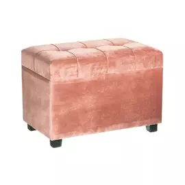 Пуф Glasar с отсеком для хранения 60x36x44 см