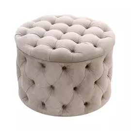 Пуф Leset Мадди круглый Velutto 05 55х55х40 см