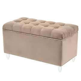 Пуф Leset Миа сундук velutto 05/антик/белые бежевый