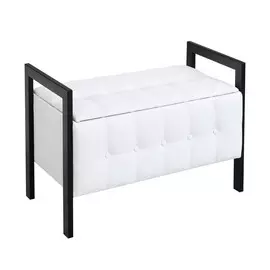 Пуф полли Vental kolibri white 54х38х75,5 см