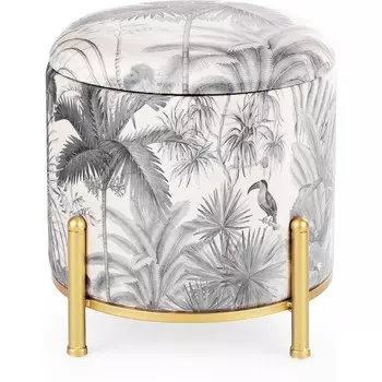 Пуф с крышкой Glasar 35х35х33 см (49-234M)