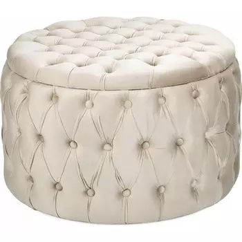 Пуф с крышкой Glasar 49-290B 70х70х44 см