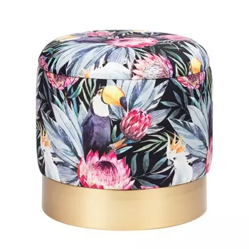 Пуф с крышкой Glasar 49-293M 30х30х29 см