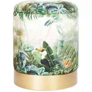 Пуф с крышкой Glasar 49-295B 35х35х43 см