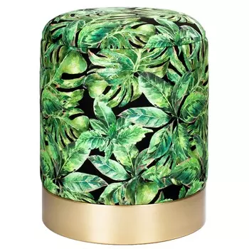 Пуф с крышкой Glasar 49-296B 35х35х43 см