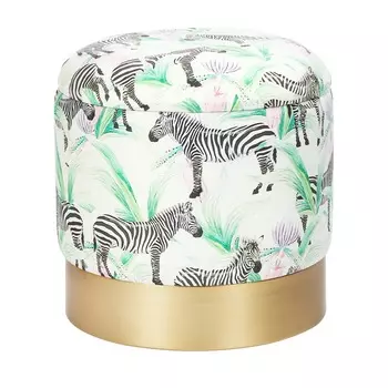 Пуф с крышкой Glasar 49-297M 30х30х29 см