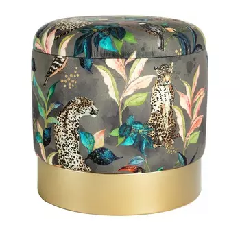 Пуф с крышкой Glasar 49-298M 30х30х29 см