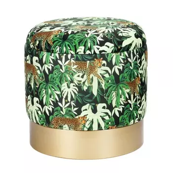 Пуф с крышкой Glasar 49-302M 30х30х29 см