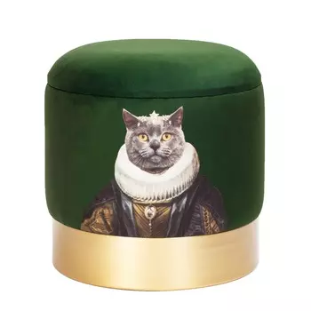 Пуф с крышкой Glasar 49-304M 30х30х29 см