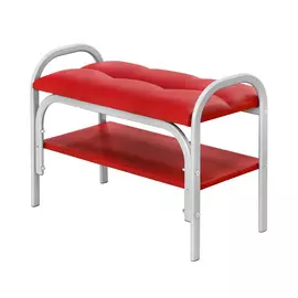 Пуф Vental патти красный 50х33х70,5 см