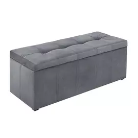 Пуф Vental Пета Kolibri silver 41х40х100 см