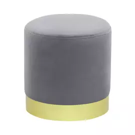 Пуфик Foreign trade Фибби серый 31,5x31,5x33 см