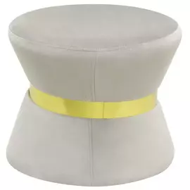 Пуфик Foreign trade Эмили бежевый 41x41x37 см